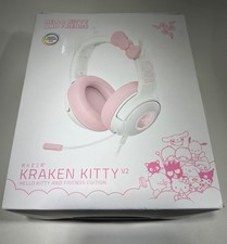 Razer Kraken Kitty V2 Hello Kitty Pink RGB Wired Gaming Headset