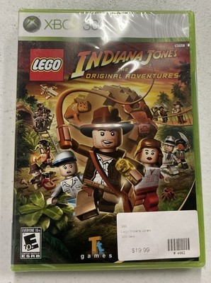Lego Indiana Jones The Original Adventures Xbox 360 Brand New Sealed -- S2G --