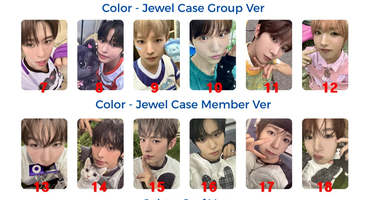 NCT WISH - COLOR Photobook /Jewel /SURF /limited Official