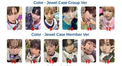 NCT WISH - COLOR Photobook /Jewel /SURF /limited Official