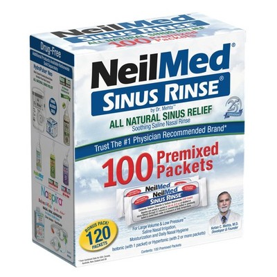 Sinus Rinse Premixed Refill Packets 100 ct.