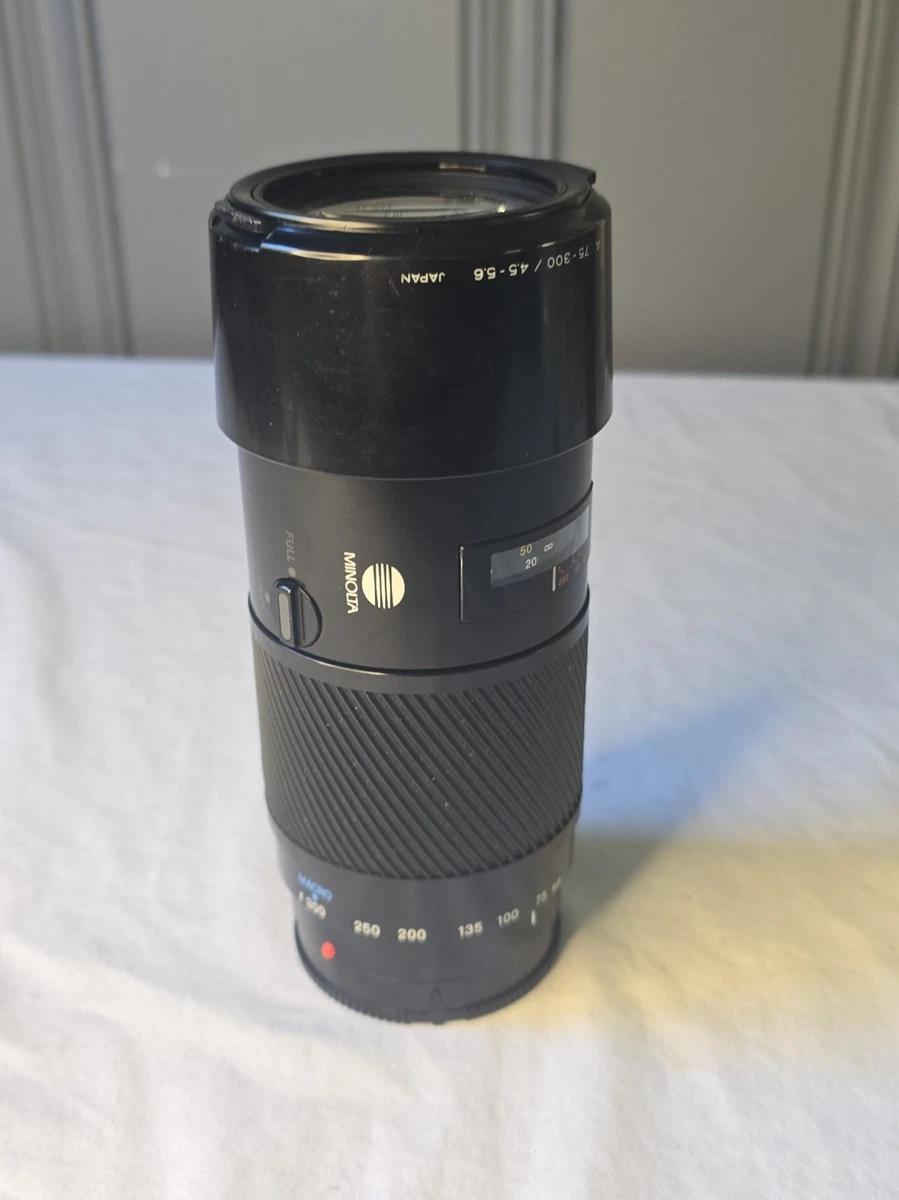 25+ Minolta 75-300mm Focal Camera Lenses for sale | Updated Oct 2026
