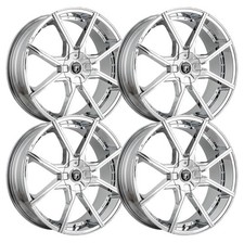 Set-4 Pinnacle P96 22x8.5 5x4.55x114.3 Chrome 38mm Wheels Rims 22 Inch