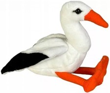 Dubi Storch 16cm Plüschtier Stofftier Vogel Kinderspielzeug ab 12 Monaten