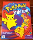 Vintage 1999 Milton Bradley Hasbro POKEMON Yahtzee Jr. Game, 99% complete