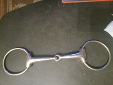 Loose Ring Snaffle Bit 5 1/2 in mouth sleeves no pinch