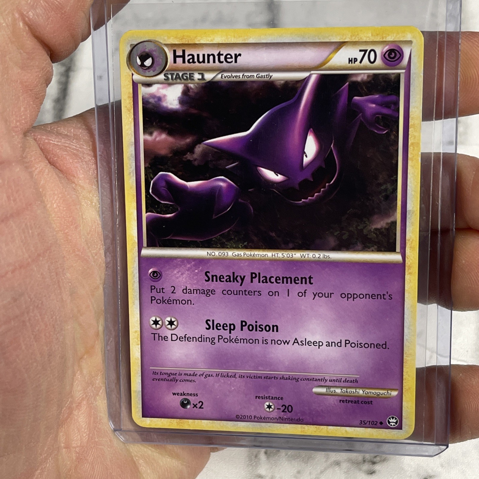Triumphant Haunter Uncommon 35/102 Pokemon TCG LP+ Pokémon Card 2010 Nintendo