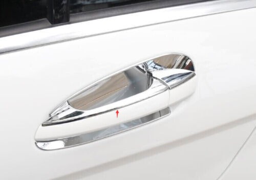 Fit For Benz ML GL 2012-2015 2016 ABS 8PCS Outside Door Handle Cover Trim Chrome - Picture 9 of 9