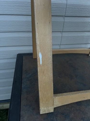 Vintage Trieste Folding Wooden Chair Aldo Jacober Style Mid Century - Bild 9 von 11