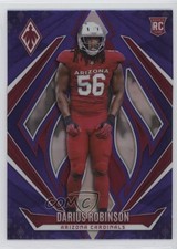 2024 Panini Phoenix Rookies Purple Darius Robinson #175 1n8m