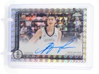 EGOR DEMIN 2025-26 TOPPS CHROME ROOKIE RC AUTO GEOMETRIC REFRACTOR NETS Q0902