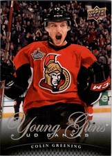 2011-12 Upper Deck Canvas #C218 Colin Greening YG - HKY