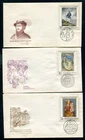 CZECHOSLOVAKIA 1968  lot of 3  covers  stamped  F.D.C. not travelled