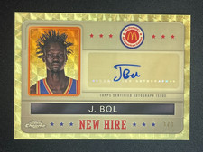 Marketplace image: 1/1 J JOHN BOL SUPERFRACTOR AUTO AUTOGRAPH 2024 TOPPS CHROME MCDONALD'S OLE MISS