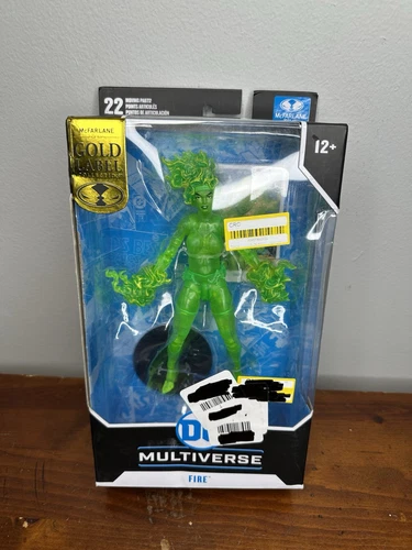 DC Multiverse Fire Figure Mcfarlane Gold Label Collection