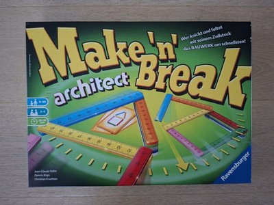 Ravensburger Spiel: Make'n'Break  ARCHITECT - Bauspaß nach Maß * groß * Neuwert.