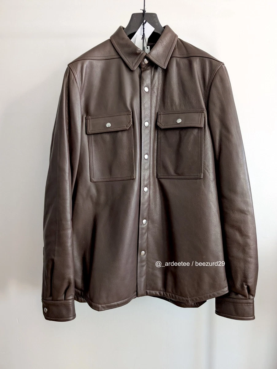 Rick Owens Coats, Jackets & Vests Leather Outer Shell for Men for