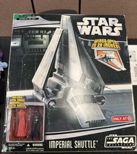 Star Wars Saga Collection Imperial Shuttle Includes Vader & Royal Guard  SEALED