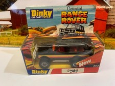 DINKY. 203. RANGE ROVER CUSTOM. BULL BAR. BODY LIFT. WIDE WHEELS. BOXED.