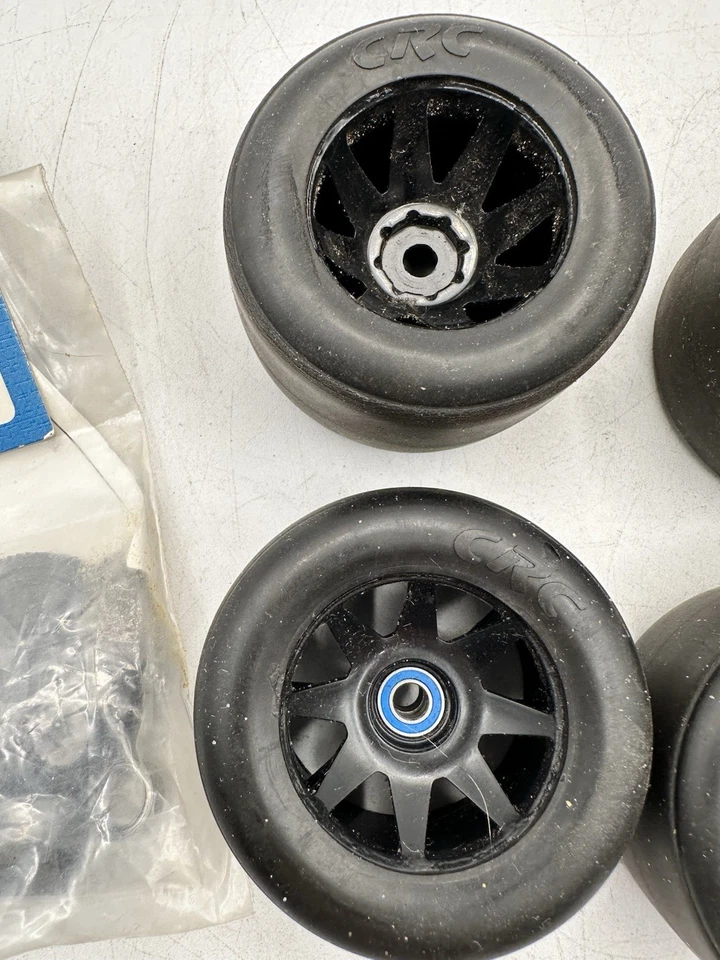 CRC Slicks Set Of Four On Rims For RC With Duratrax Ball Differential - Image 3 of 4