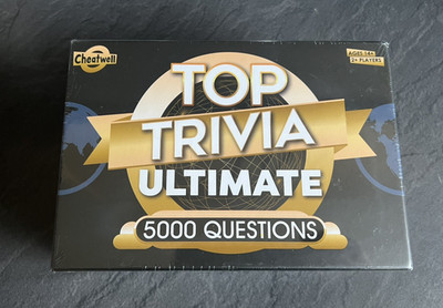 Ultimate Trivia Game - Cheatwell Games 5000 Fragen Kartenspiel Alter 14+