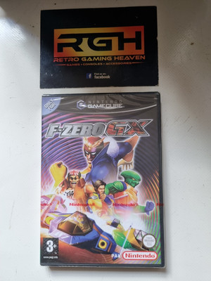 F-ZERO GX NINTENDO GAMECUBE SPIEL RED STRIP FACTORY SEALED NEU UK PAL