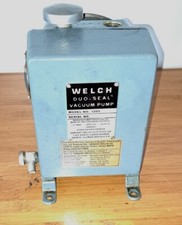 WELCH DUOSEAL VACUUM PUMP 1399 BELT DRIVE NICE CONDITION
