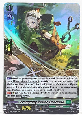 Cardfight Vanguard Everspring Hunter, Emerence D-PR/396EN FOIL Stoicheia