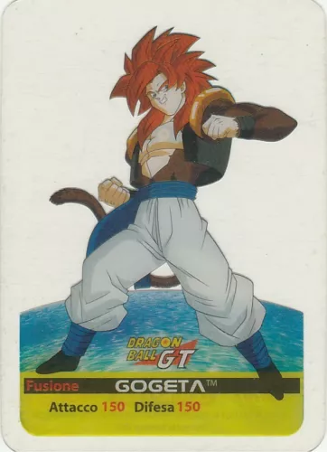 Lamincards Dragon Ball GT Edibas Serie Smeraldo GOGETA N 9