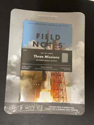 SEALED Field Notes FNC-39 Three Missions 3pk Memo Books