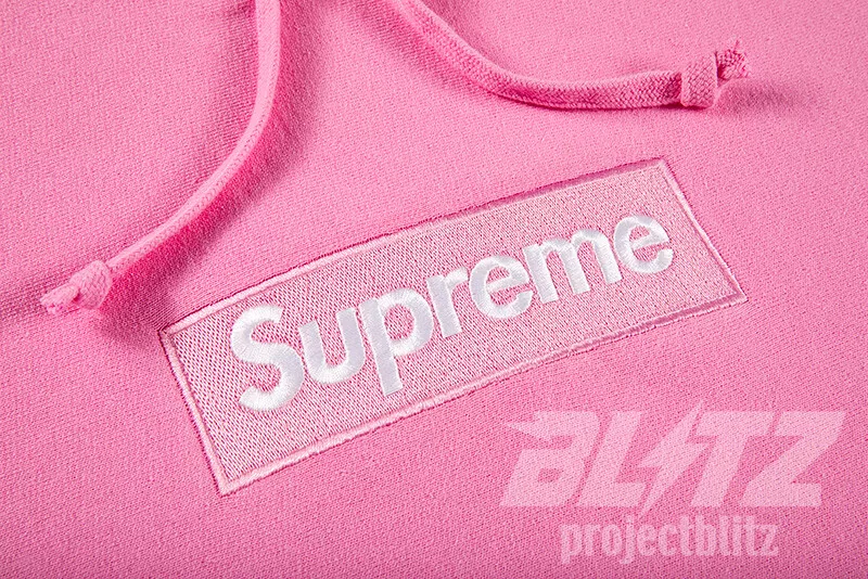 SUPREME BOX LOGO HOODED SWEATSHIRT PINK M FW21 HOODIE