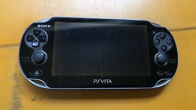 PlayStation PS Vita Console Crystal Black PCH-1000 ZA01 OLED PlayStation PS Vita Console Crystal Black PCH-1000 ZA01 OLED