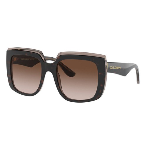 DOLCE & GABBANA DG4414F 502/13 Havanna auf transparent braun/braun Farbverlauf 54-...