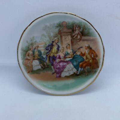 Vintage kleiner dekorativer Simco Art Ware Teller Japan