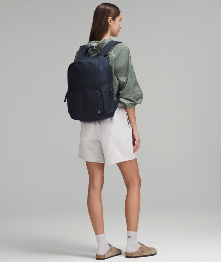 LULULEMON Everywhere Backpack 22L Tech Canvas True Navy New