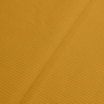 Rippen Strickstoff Senfgelb Delux Edition Kleiderstoff OekoTex®️ Ab 50cm  - Bild 1 von 4