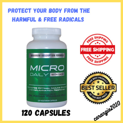 Authentic Micro Daily Supplement Boost Health Immunity Mix of Vitamins 120 Cap.