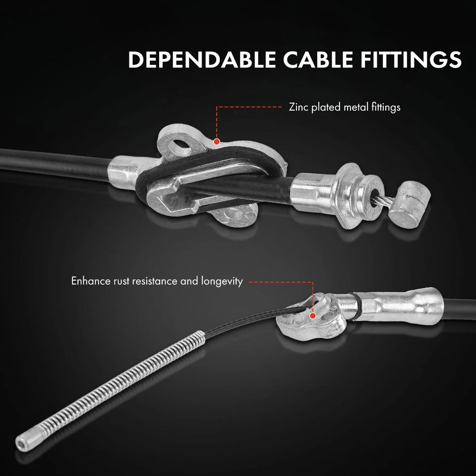 Cable de freno de estacionamiento trasero izquierdo para Toyota Camry 2007-2011 Lexus ES350 2007-2013 Foto 4 de 4