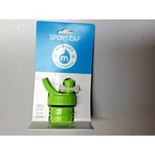 Bouchon verseur Sport Cap vert pour bouteille