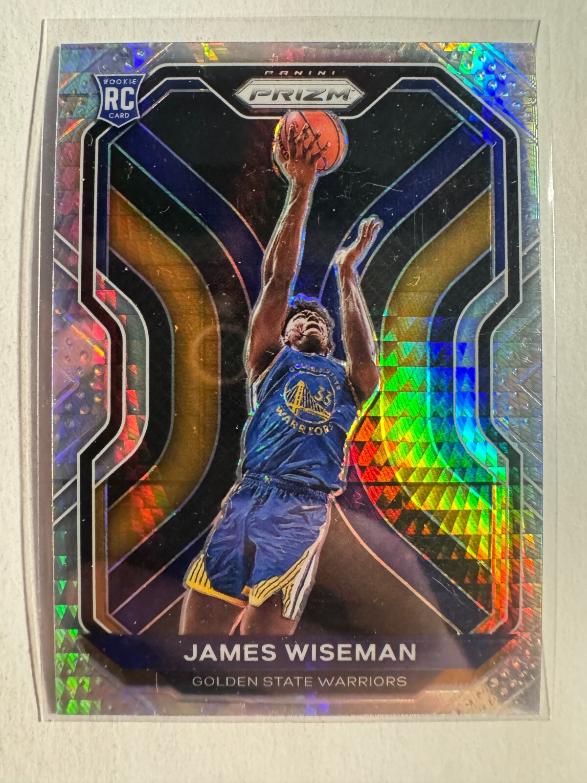 K200,134 - 2020-21 Panini Prizm Prizms Hyper #268 James Wiseman