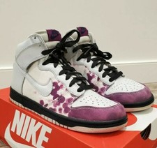 2009 Nike Dunk High Paint Blotting Pack Wmns 7.5 Shoes Tie Dye Splatter Travis