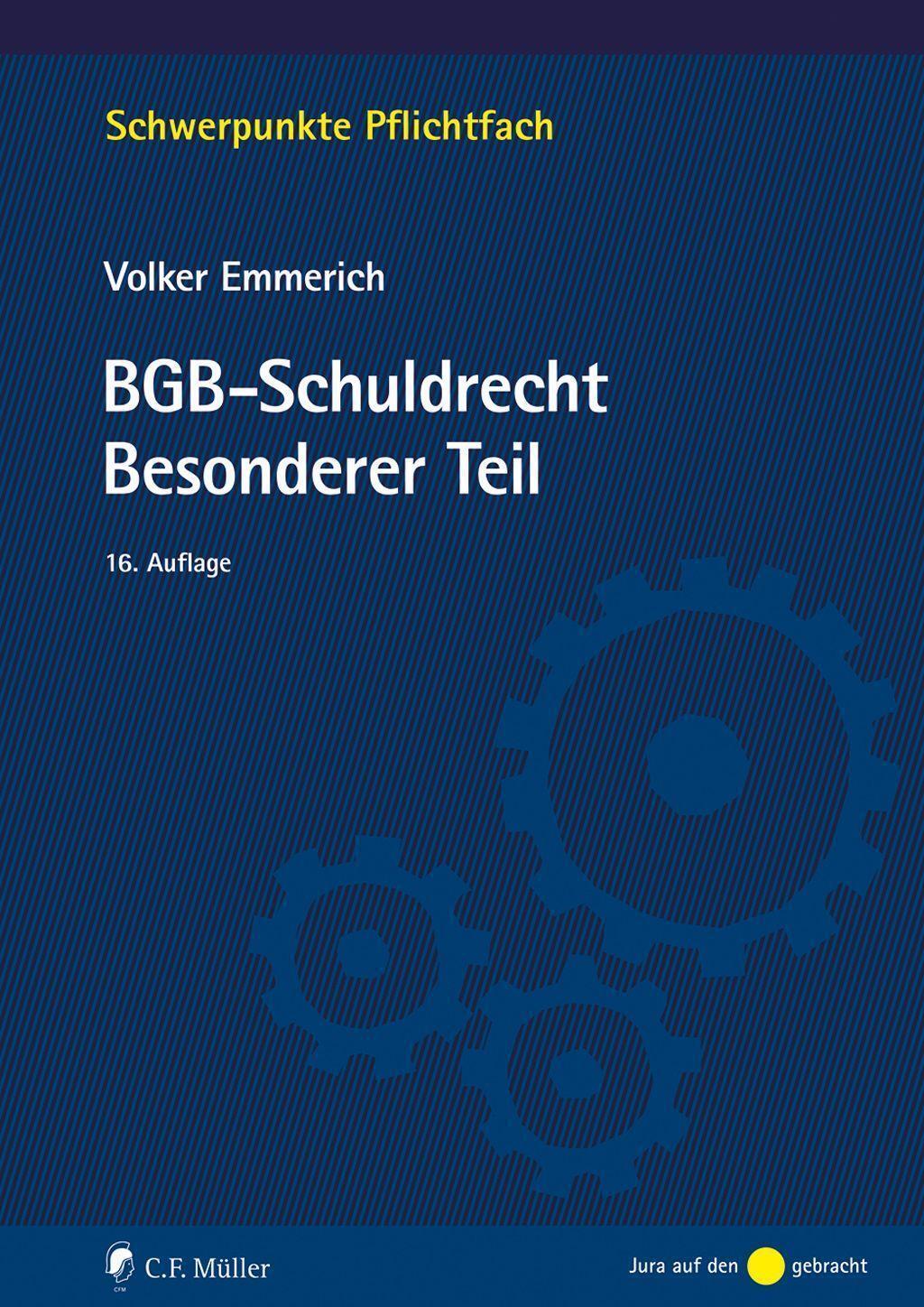Thumbnail - Bgb-schuldrecht Besonderer Teil Volker Emmerich