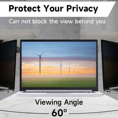 1x Laptop Privacy Screen 12.5/13.3/14/15.6inch Anti Glare Screen Protector - Afbeelding 12 van 17