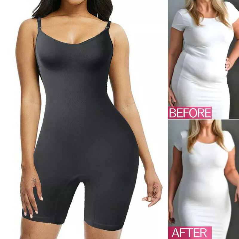 Women's Full Body Shaper Tummy Control Slimming Bodysuit Shapewear