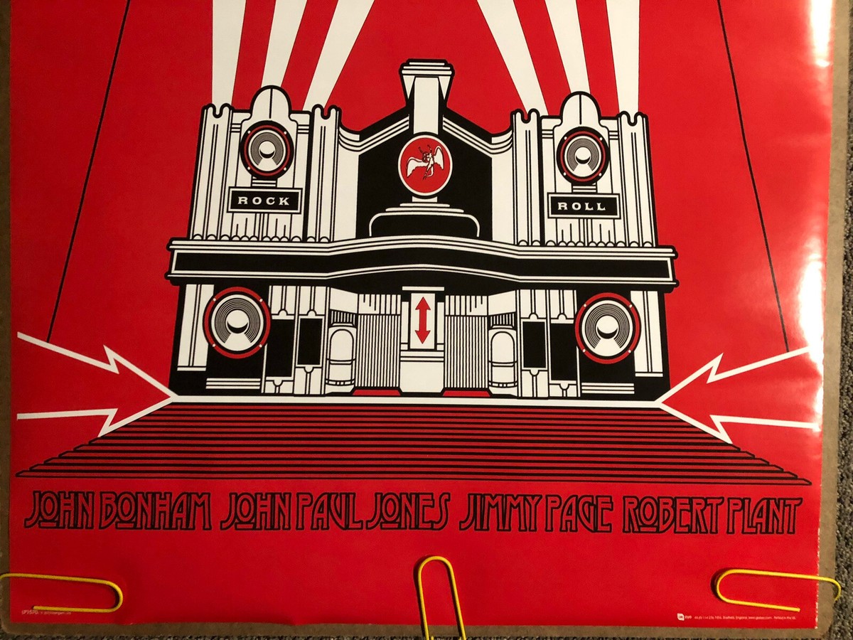 LED ZEPPELIN,'MOTHERSHIP' AUTHENTIC LICENSED 2012 POSTER | eBay