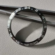 Bezel SLIM 24HR SKX007 / Gunmetal Color Brushed SKX007 SKX009 SKX SEIKO