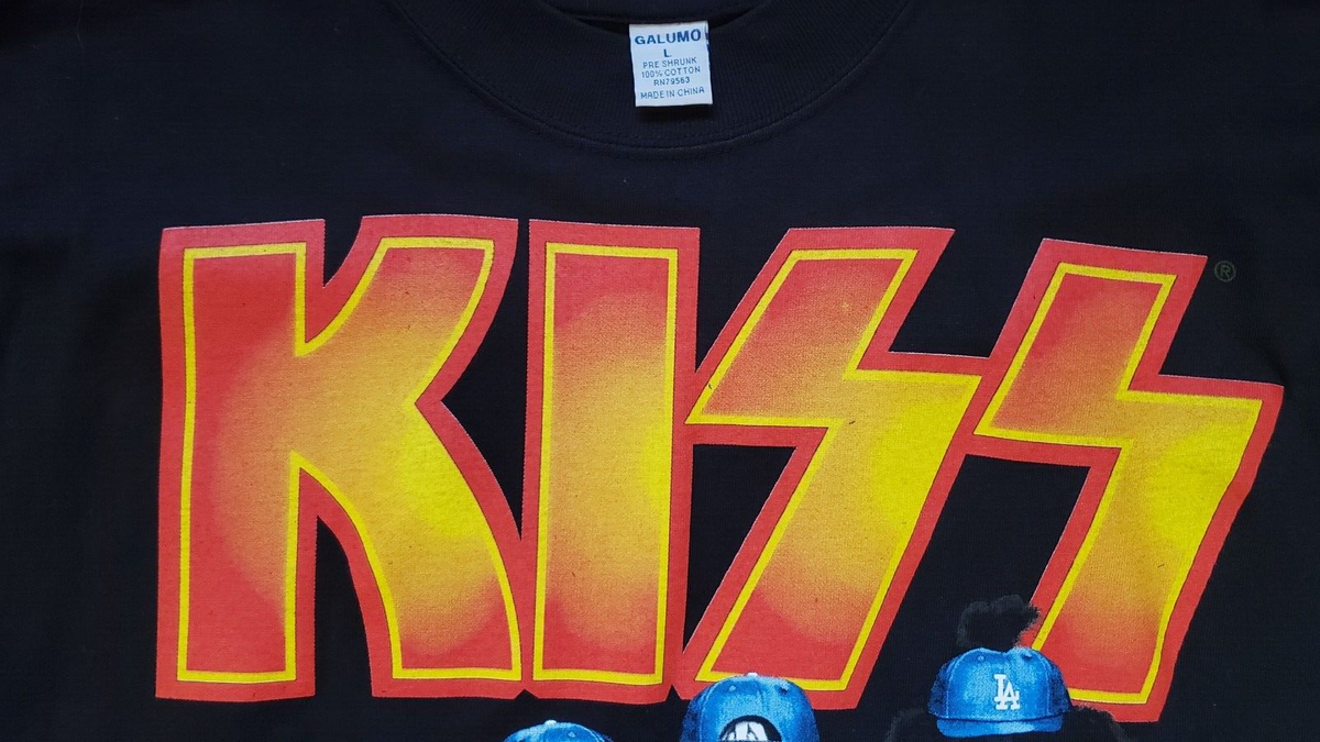 KISS T-Shirt - 1998 Los Angeles Dodger Stadium Psycho Circus 