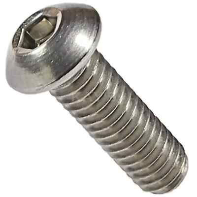 10 Viti A Brugola Con Punta A Tazza M12 X 1,75 X 50 Mm &ndash; Acciaio Legato, Metriche, Made In Taiwan
