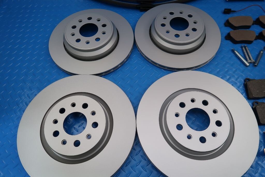 Maserati Ghibli brake pads rotors filter belt wiper service kit #9291
