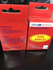 Nikon EN-EL21 Replacement Battery (2-Pack) for Nikon 1 V2 Camera